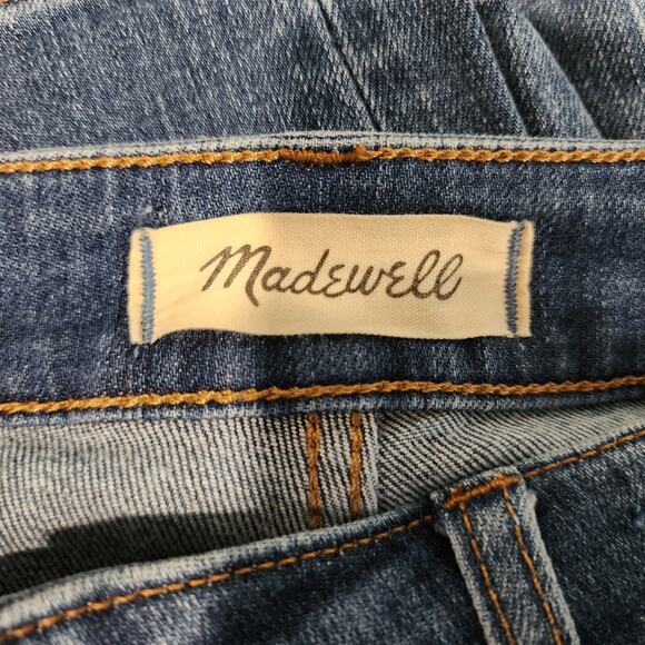 Madewell Curvy High-Rise Skinny Crop Jeans in Lander Wash 27 - Picture 8 of 11